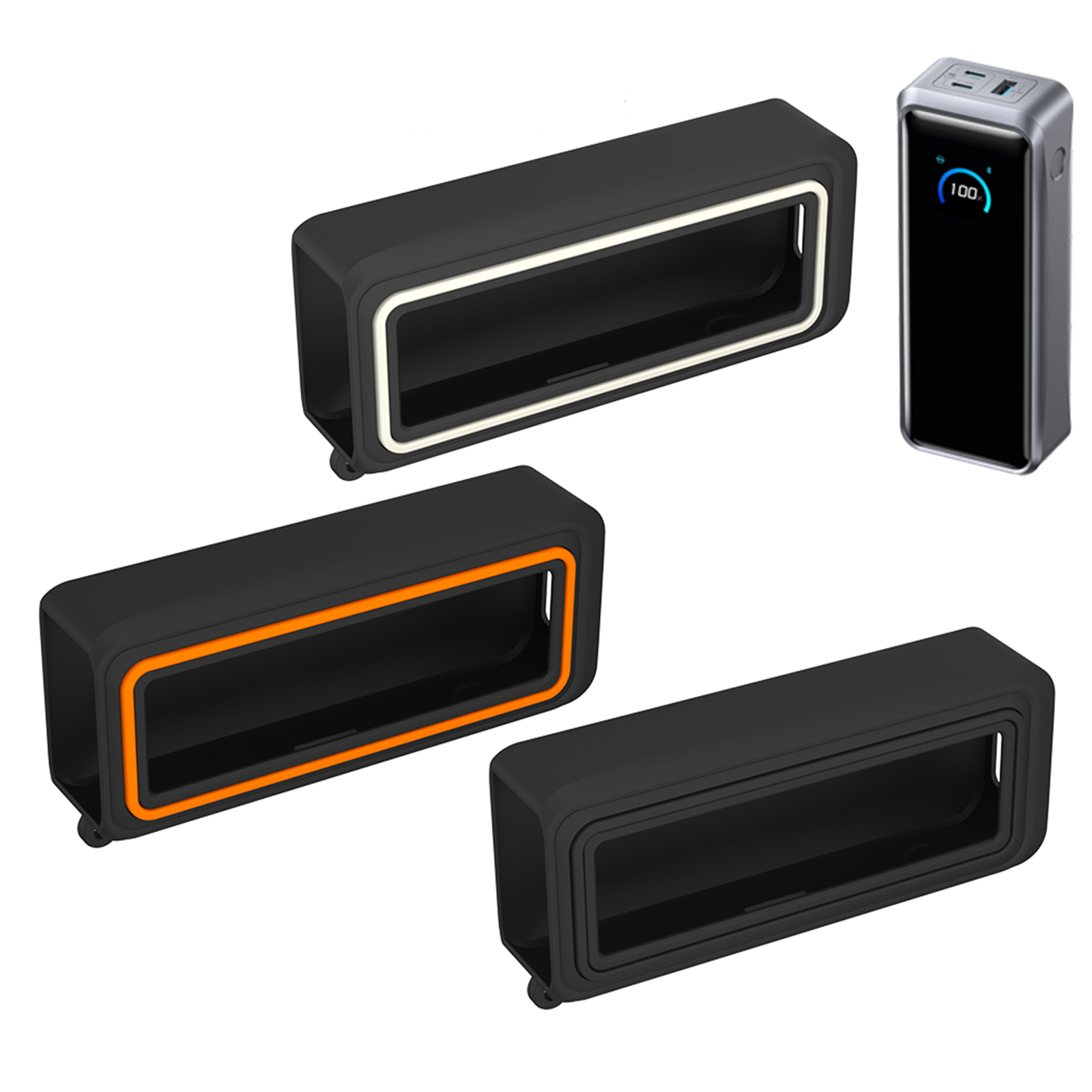 Power Banks - Funda Protectora de Silicona para Cargadores
