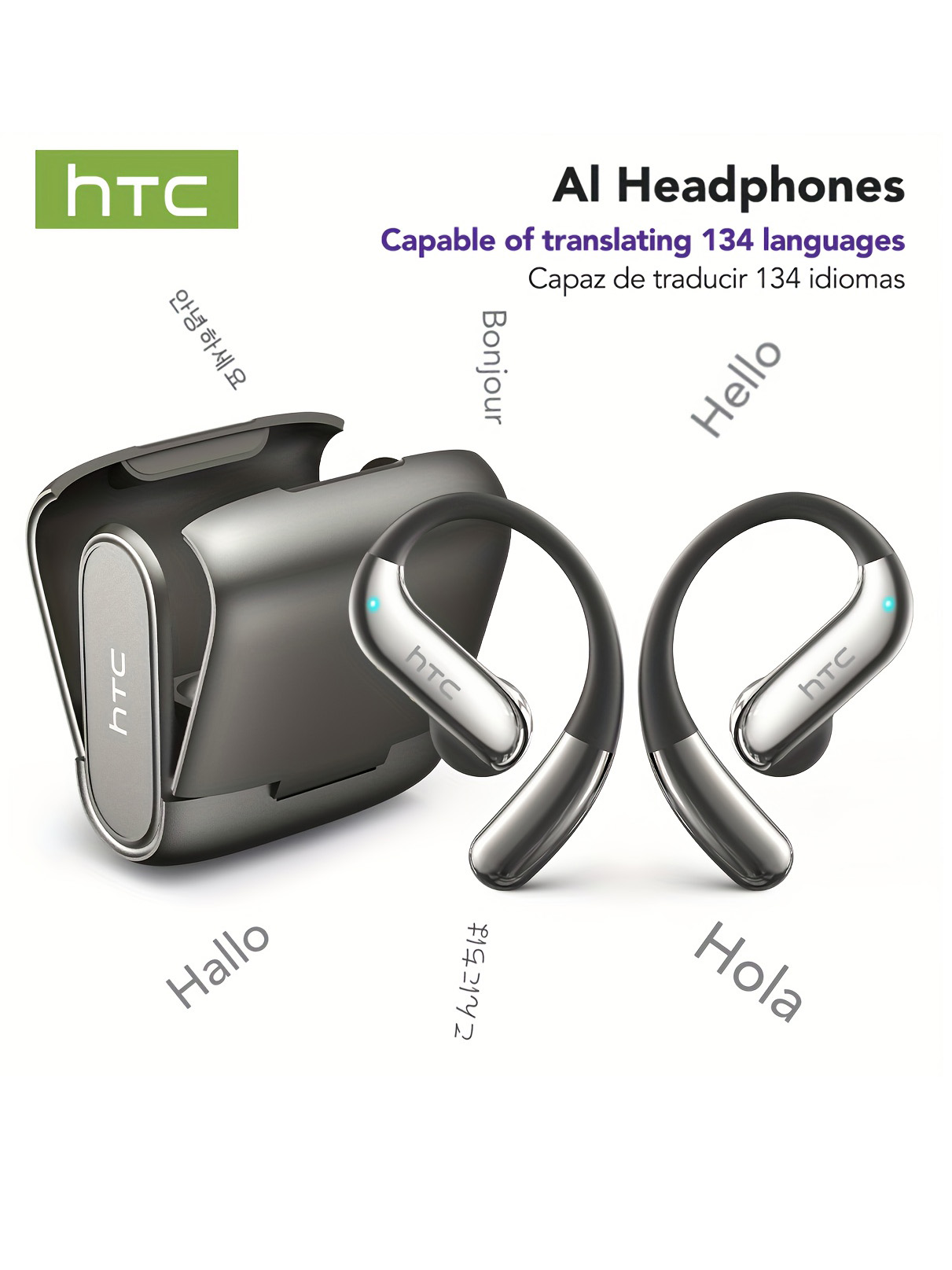Earphones - Auriculares Bluetooth de oído abierto HTC