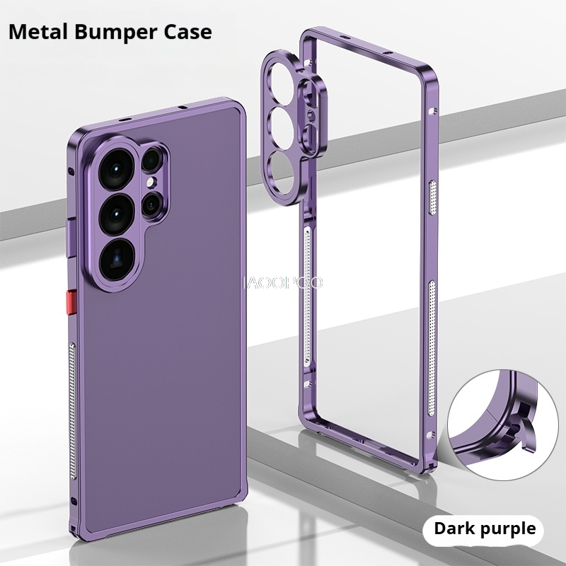 Metal Bumper Aluminum Frame Case - Carcasa Metálica con Marco de Aluminio