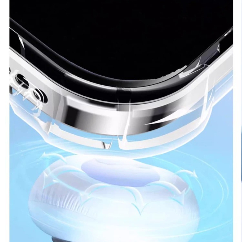 Funda con soporte magnético pa - Clear Shockproof Bumper Case reseña y precio