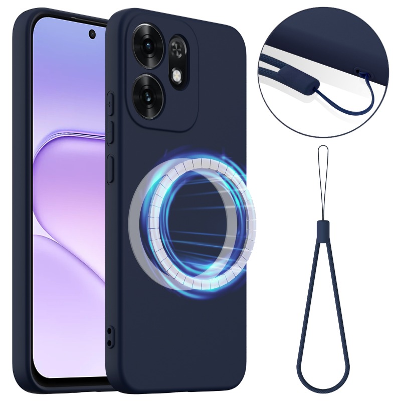 Funda Magnética Antigolpes de  - Liquid Silicone Magnetic Phone Case reseña y precio