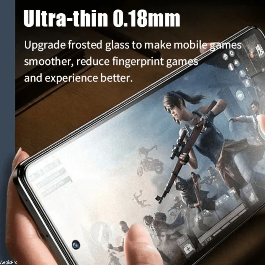 4 Uds. Vidrio templado mate an - Matte Anti Glare Screen Protector reseña y precio