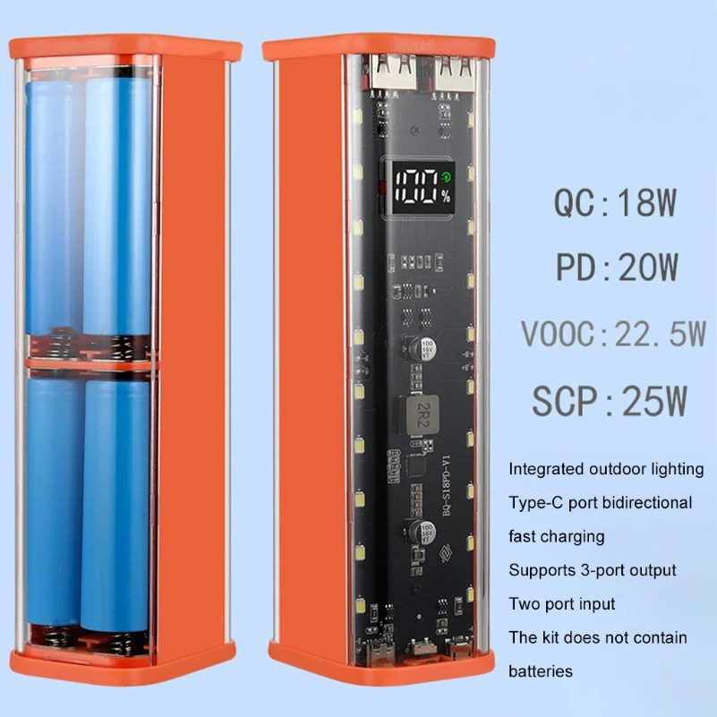 Carcasa para Power Bank 18650  - Power Banks reseña y precio