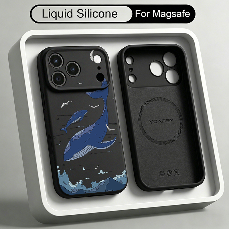 Funda Magnética de Silicona Lí - Liquid Silicone Magnetic Phone Case reseña y precio