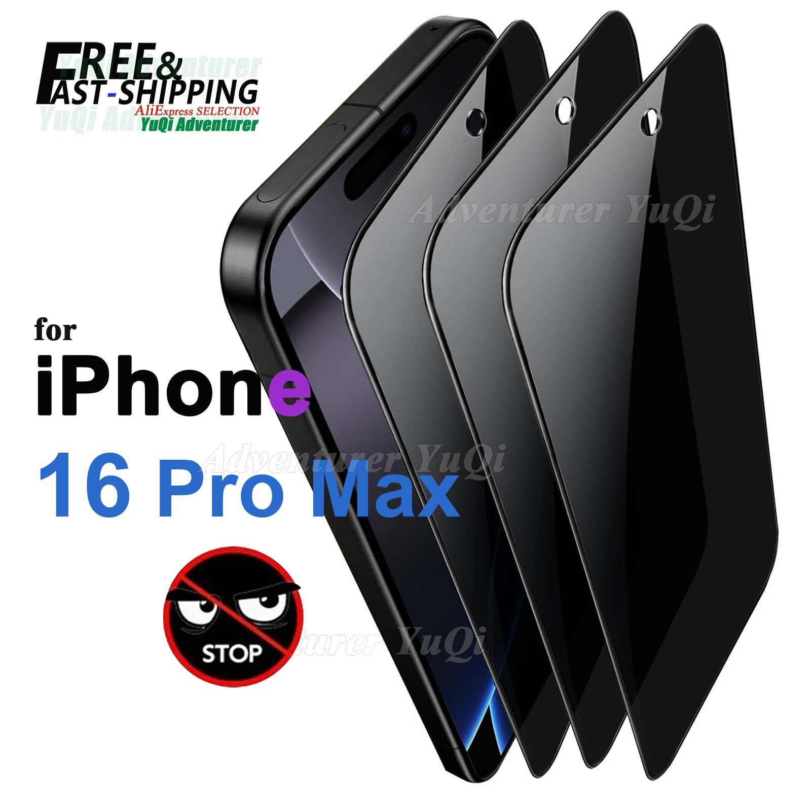 Protector de pantalla antiespí - Anti Spy Privacy Glass Case reseña y precio