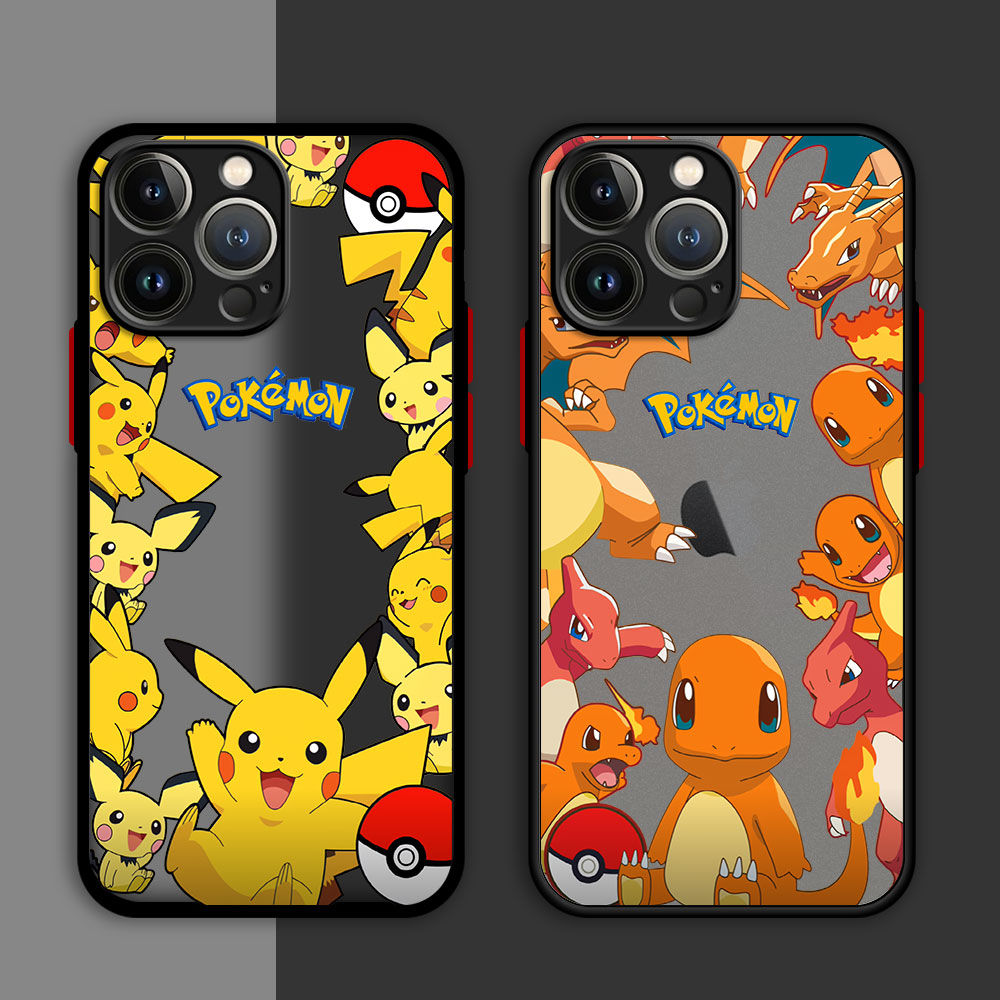 Funda de Pokémon de dibujos an - Matte Hard Pc Back Case reseña y precio