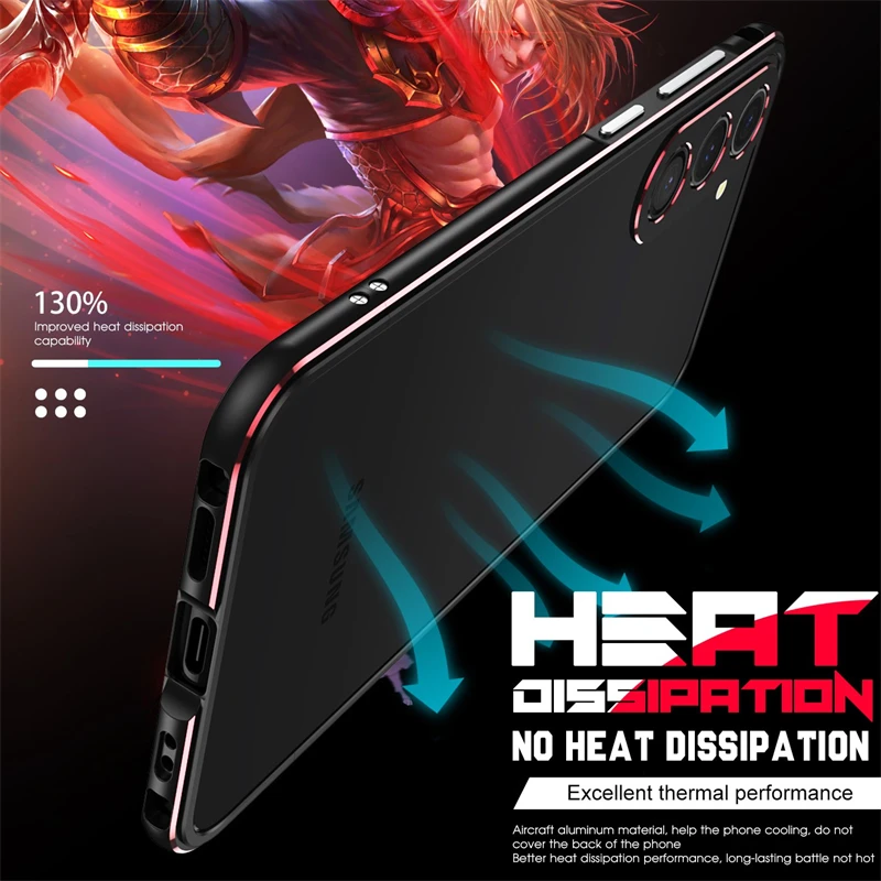 Funda Protectora de Aluminio y - Metal Bumper Aluminum Frame Case reseña y precio