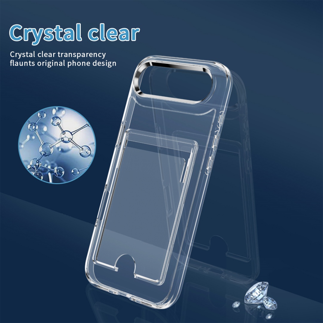 Funda tipo billetera con ranur - Clear Shockproof Bumper Case reseña y precio
